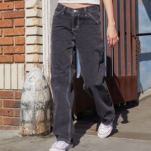 Brandy Melville John Galt Black Carpenter Pants